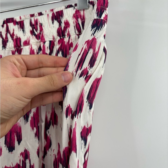 Scotch and soda gia purple floral print wide leg trousers size medium 29 - Picture 6 of 16